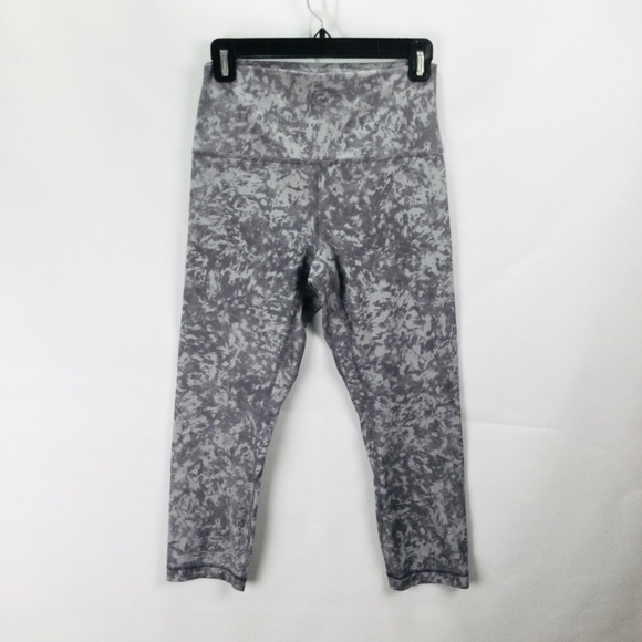 Lululemon wunder train high rise Gray Legging's womens size‎ 8 - Picture 1 of 7